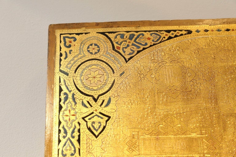 Cloissoné Russian Icon of the Dormition of Mother of God Painting
