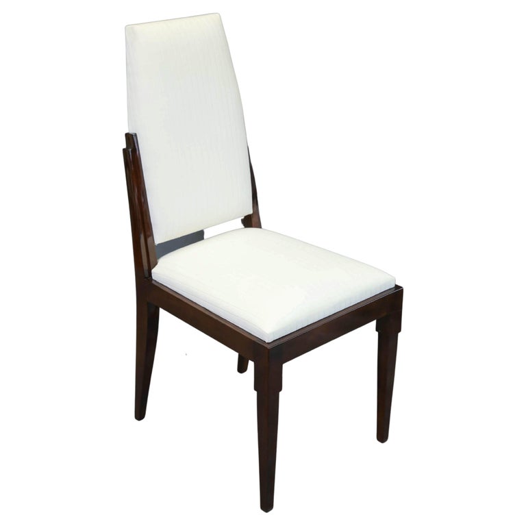Set of  7 French Art Deco Chairs For Sale