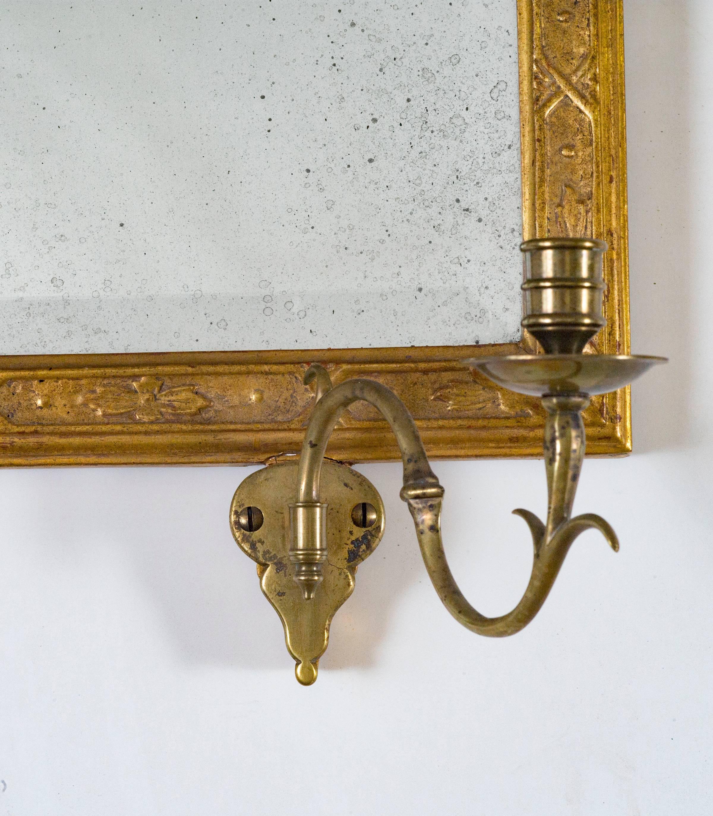 antique queen anne mirror