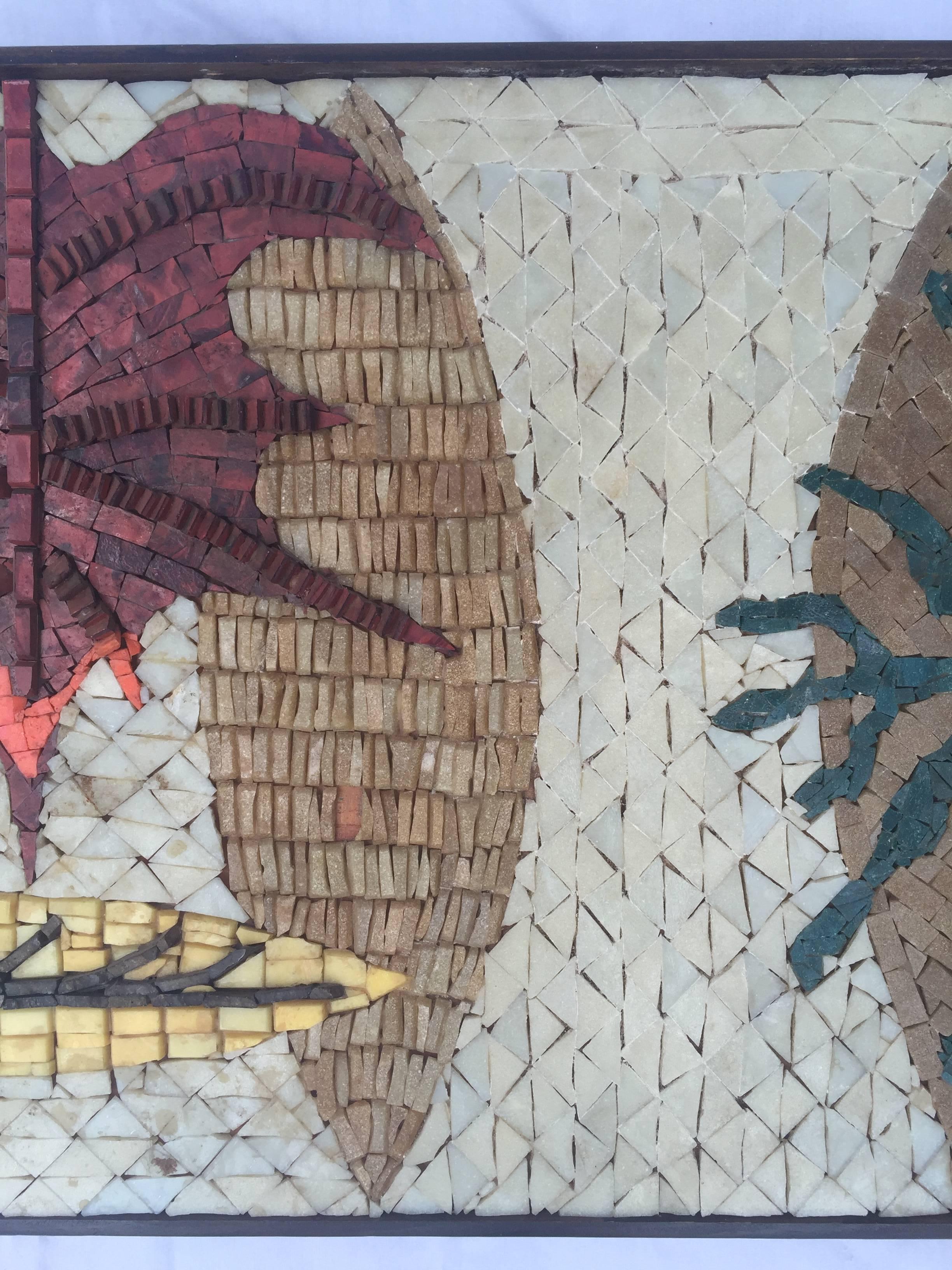 Large 1960s California Modernist Mosaic in the Style of Evelyn Ackerman, ERA In Good Condition In New York, NY