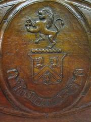 Victorian Oak Armorial Tray
