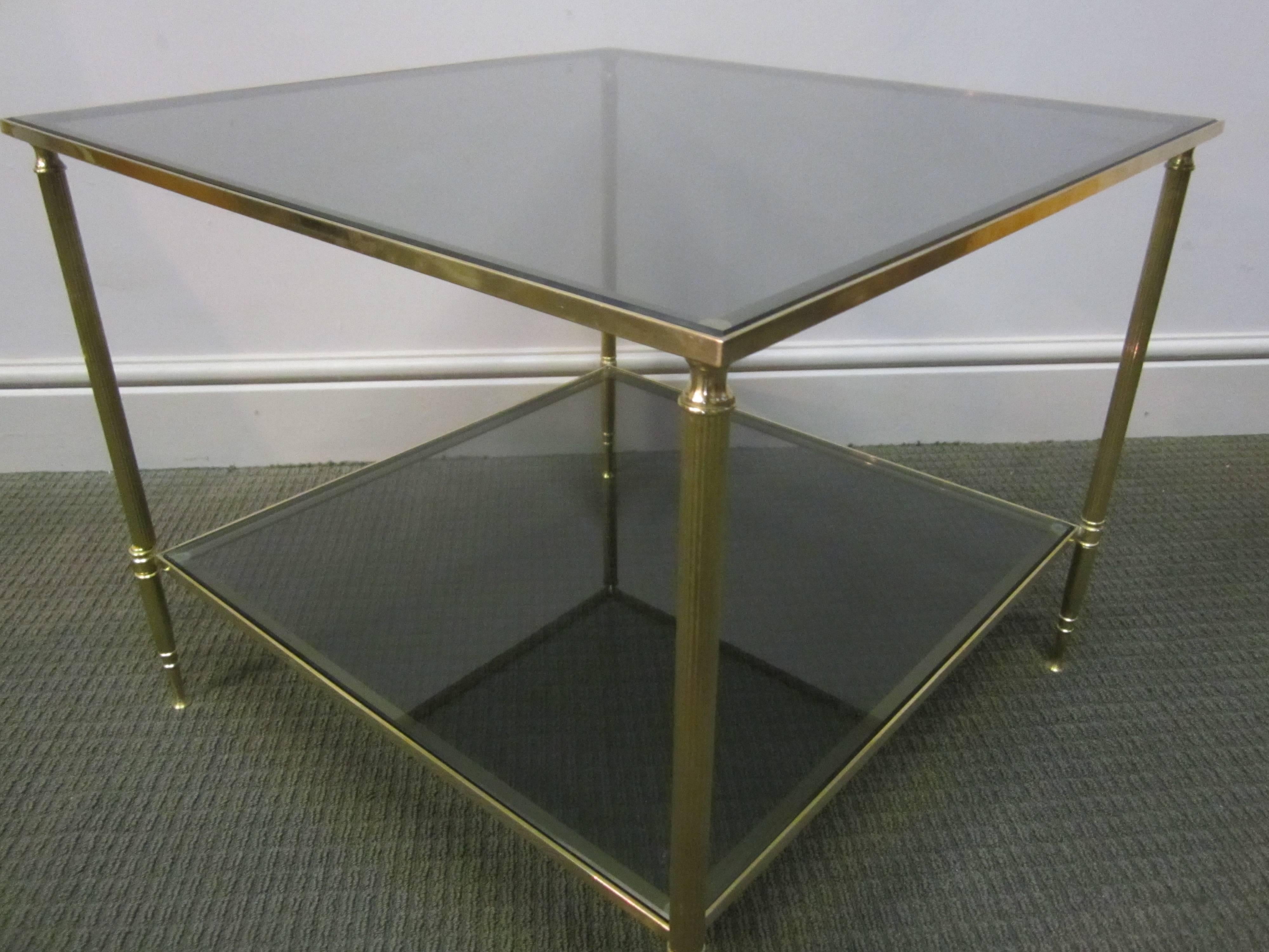 French Gilt Bronze Side Table 1