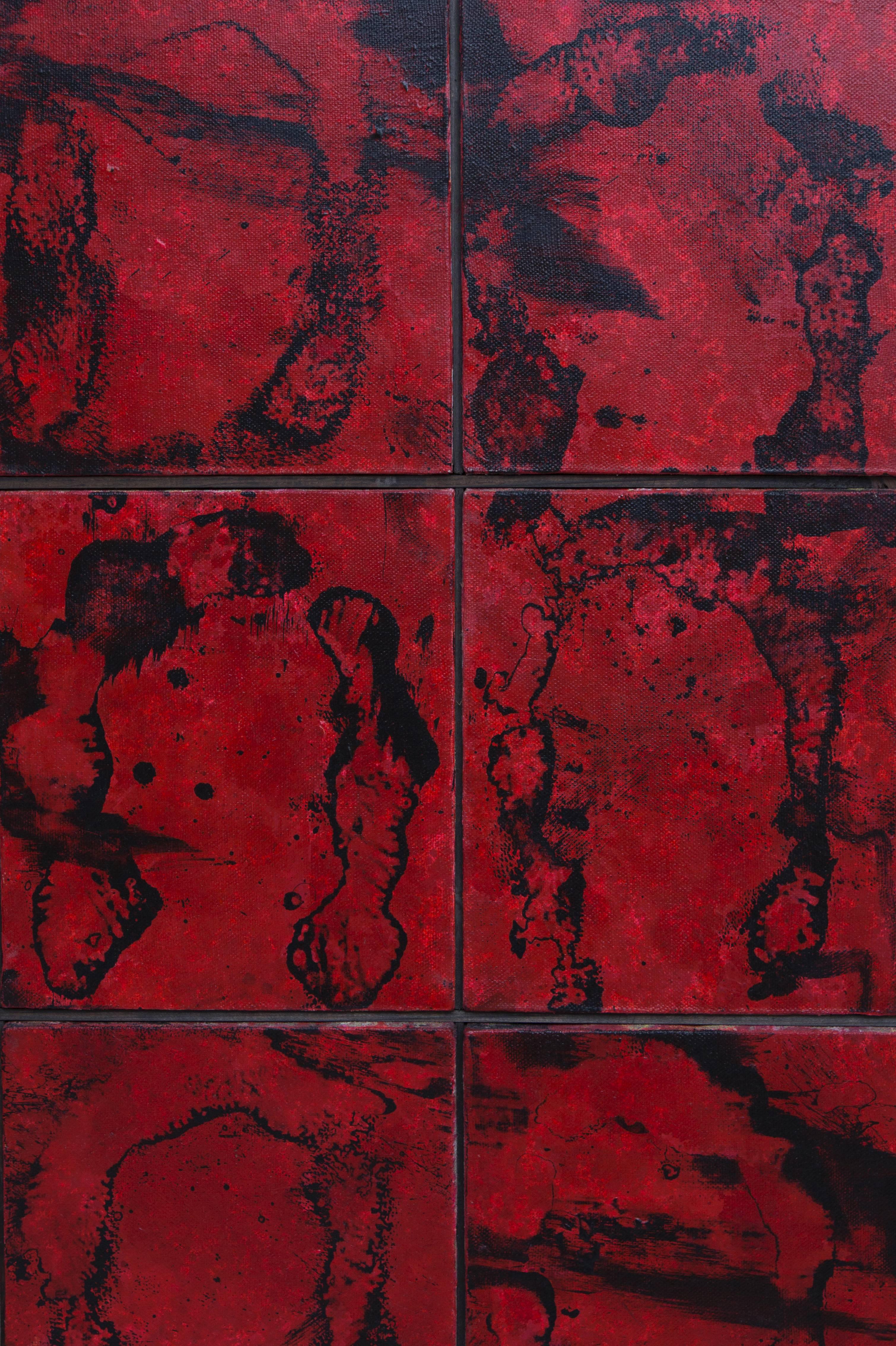 Contemporary Wu Jun - No. 060 Painting, 2007 For Sale
