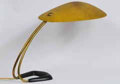 Mid-Century Table Lamp with Fiberglass Shade, Austria, 1950s