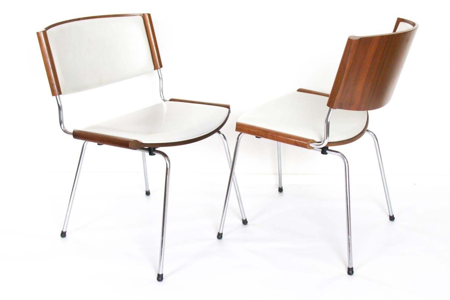 Scandinavian Modern Set of Four M150 Dining Chairs by Nanna Ditzel for Kolds Savvaerk, Denmark, 1958 For Sale