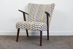 Vintage Re-Upholstered Club Chair, Denmark, 1960s