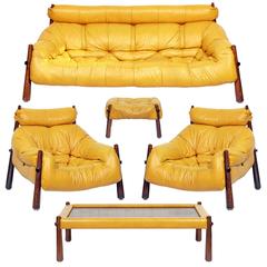 Great Five-Piece Lounge Set by Percival Lafer for Lafer S.A.