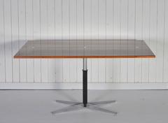 1959 Teak Adjustable Table by J.M. Thomas for Wilhelm Renz