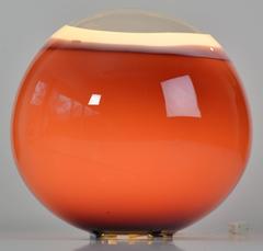 Barbini-Murano Glass Ball Lamp
