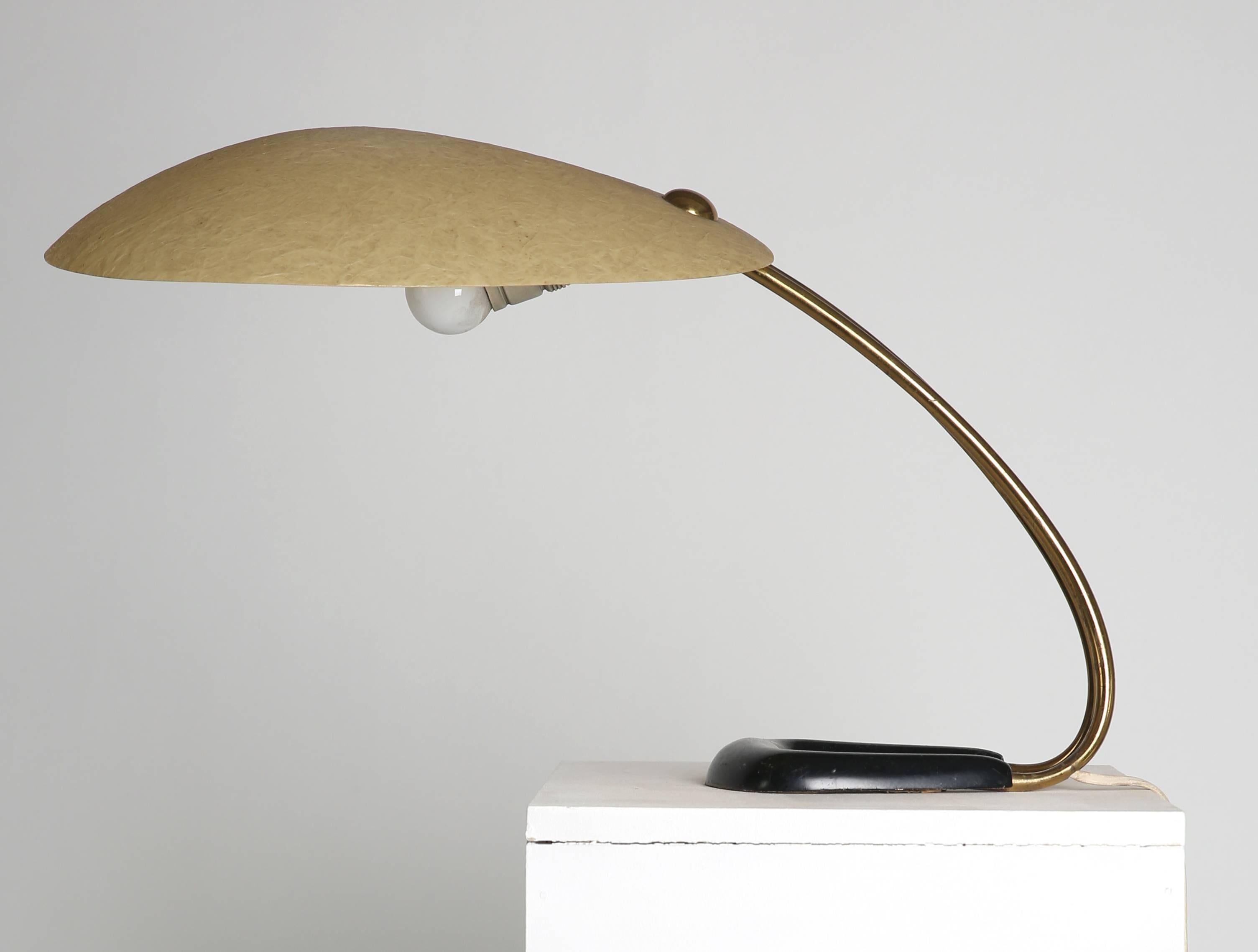 Mid-Century Modern Mid-Century Table Lamp with lighter shade by Carl Auböck, Austria, 1950s