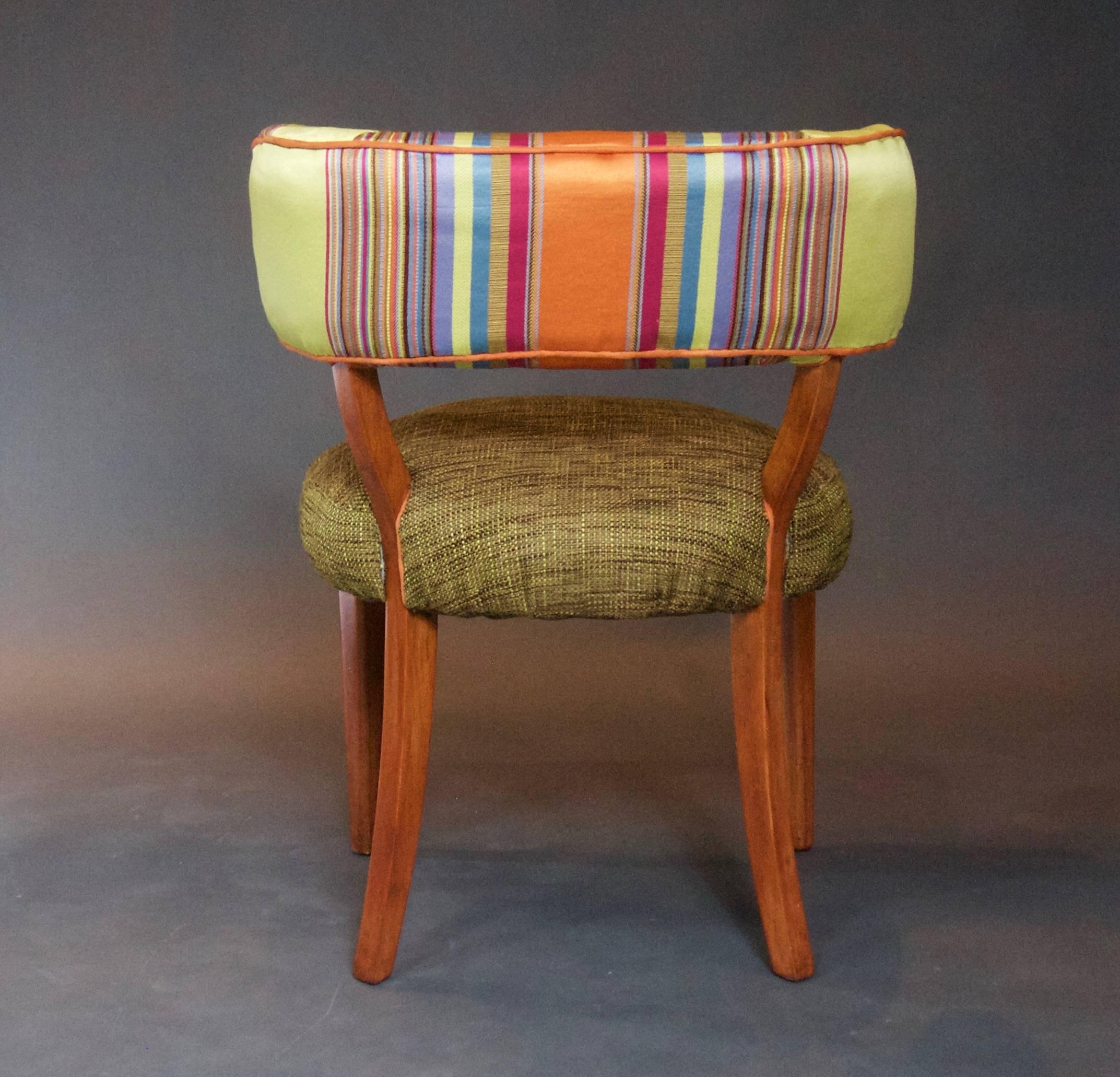 American Mid Century Side or Occasional Chair For Sale