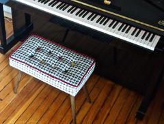 Studio Series Piano Bench, Available in Custom Fabrics