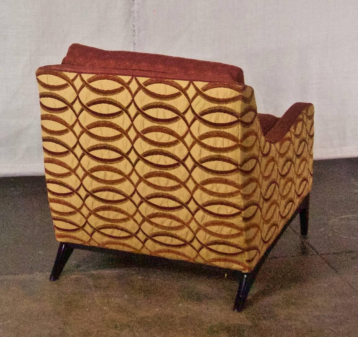 20th Century Midcentury Upholstered Lounge Chair
