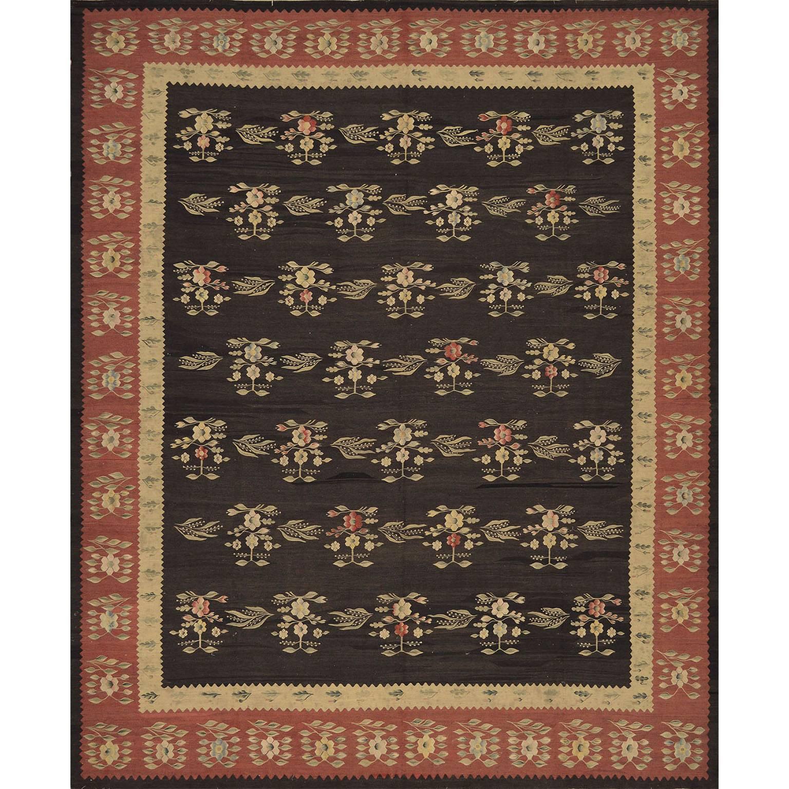 Late 19th Century Bessarabian Rug from Romania