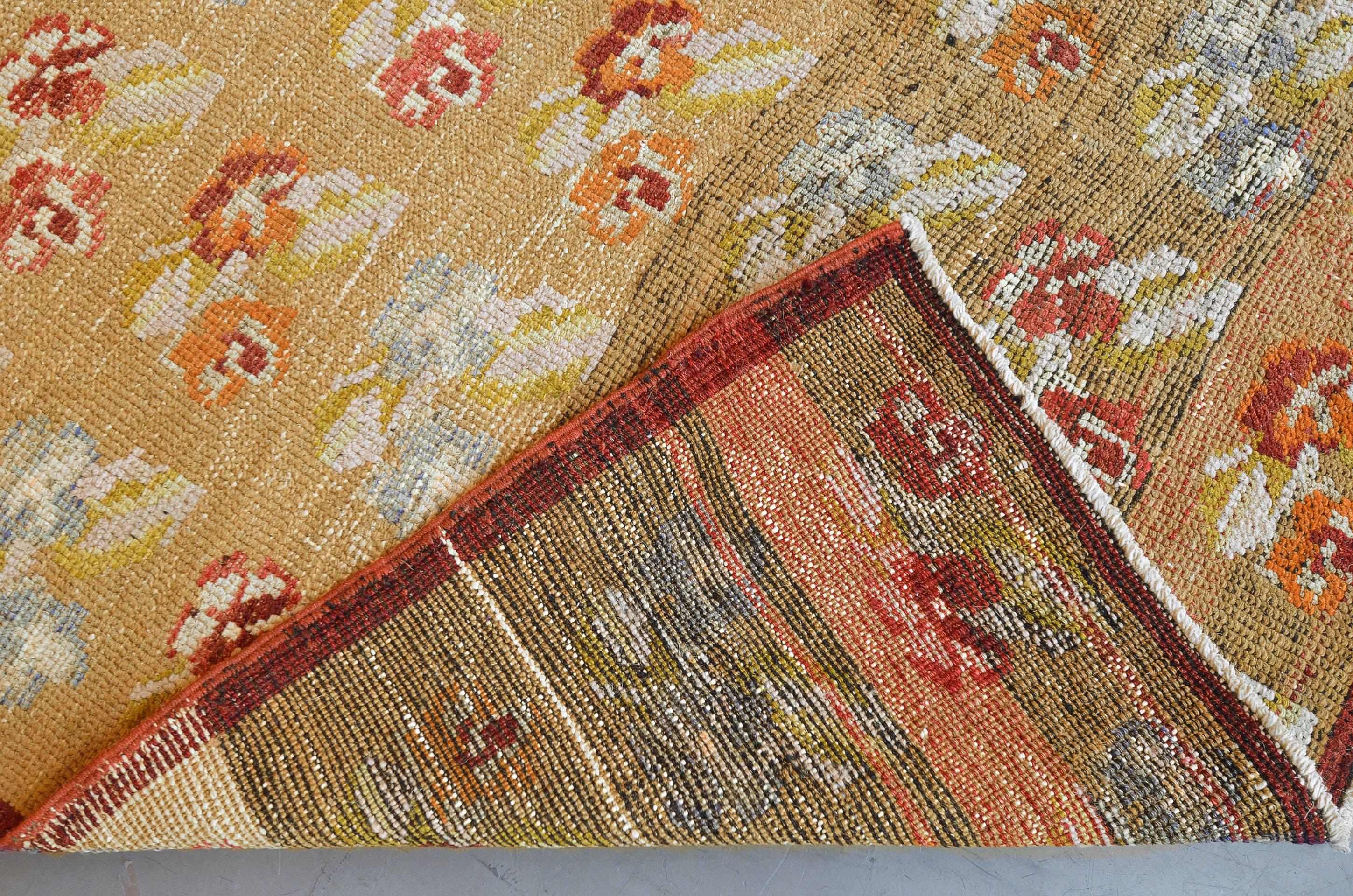 Türkischer Teppich, Vintage (20. Jahrhundert) im Angebot