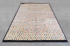 Handgewebter mehrfarbiger türkischer Vintage-Teppich aus den 70er Jahren