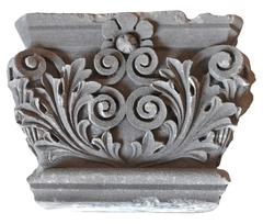 Hand-Carved Limestone Capital 3