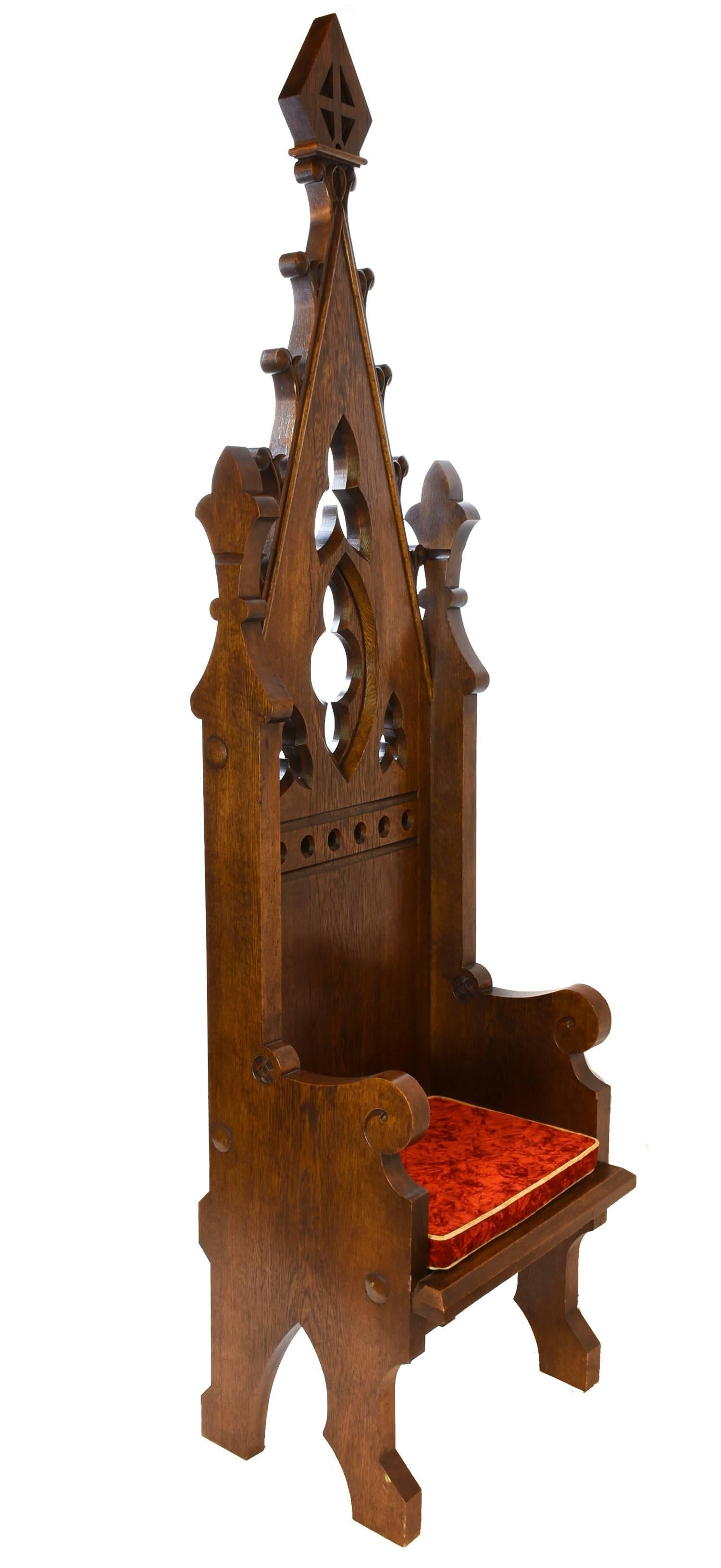 Ornate Gothic Chair at 1stDibs chairs for sale