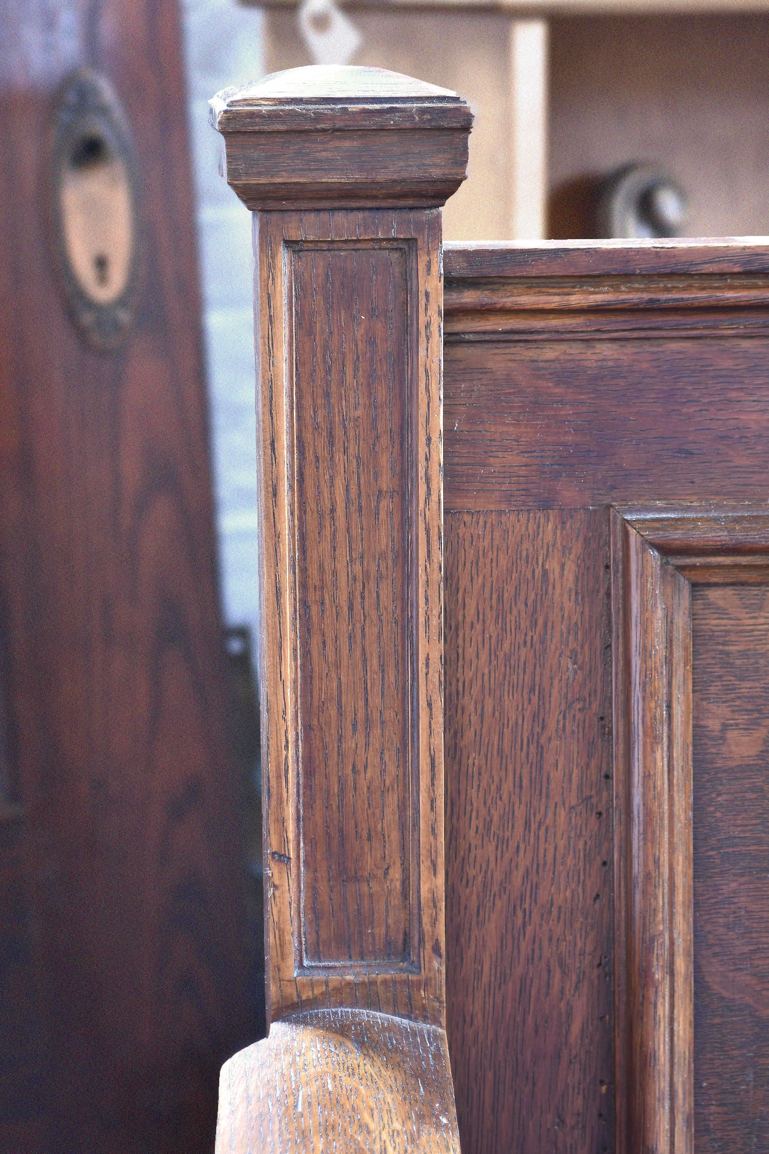 American Quartersawn Oak Train Bench