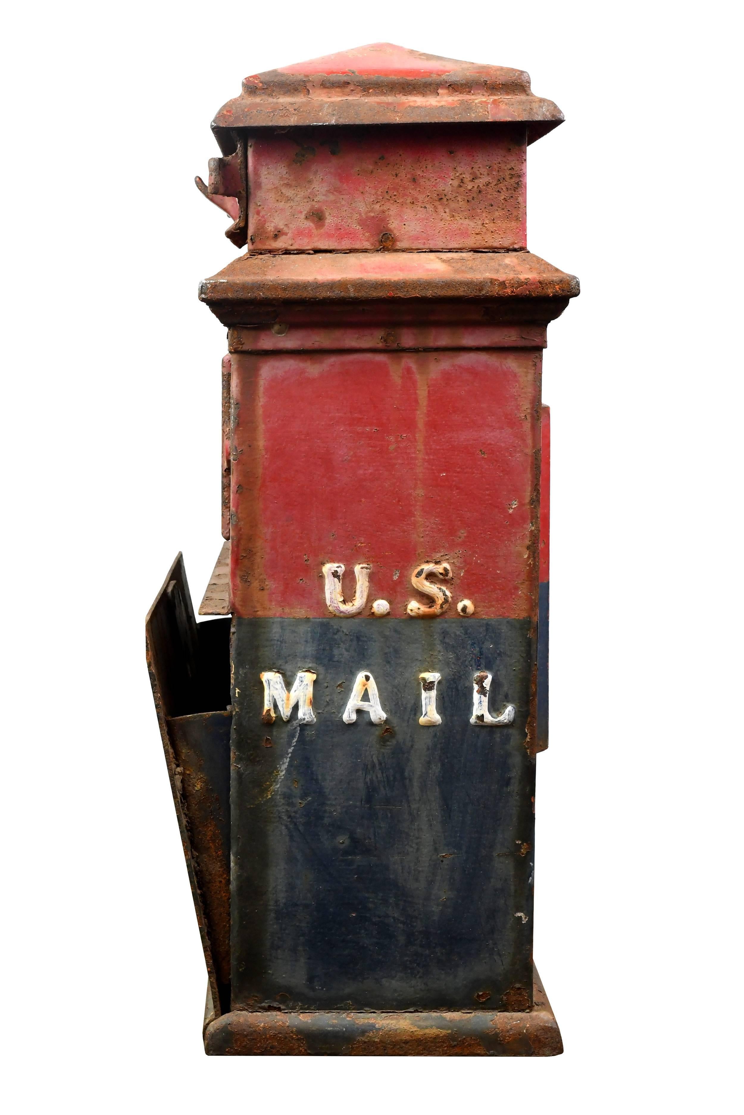 Large Iron U.S. Mailbox 3