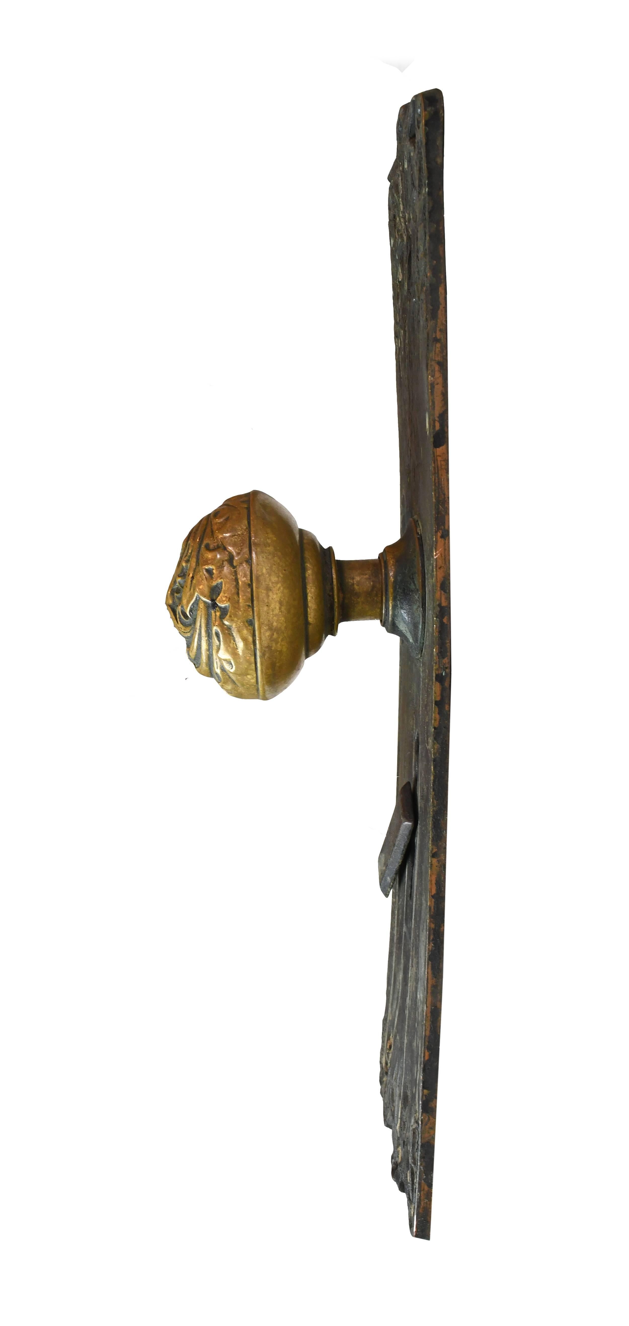 Cast Brass Corbin 'Florence' Door Hardware Set 1