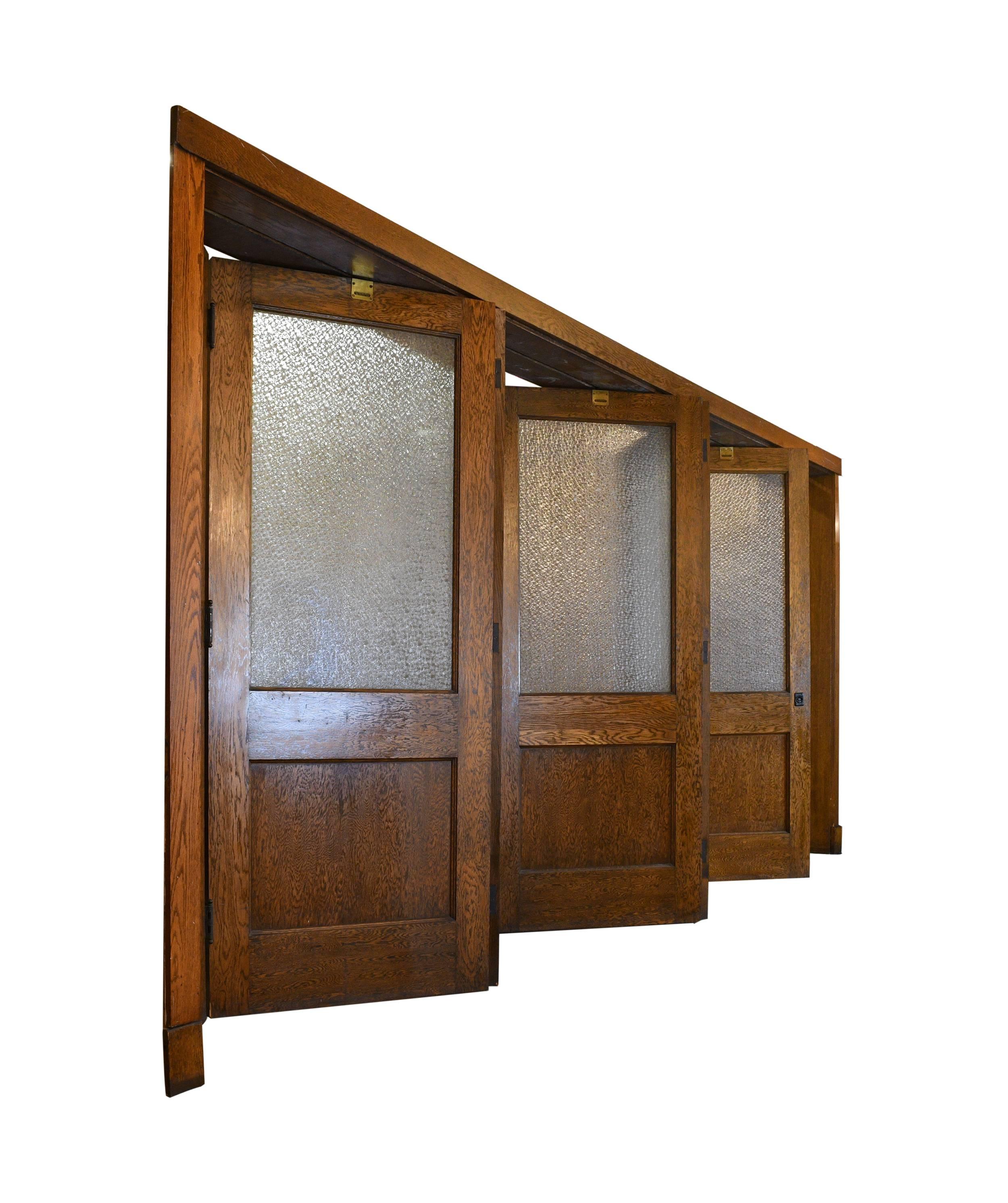 American Craftsman Bi-Fold Five Door Unit