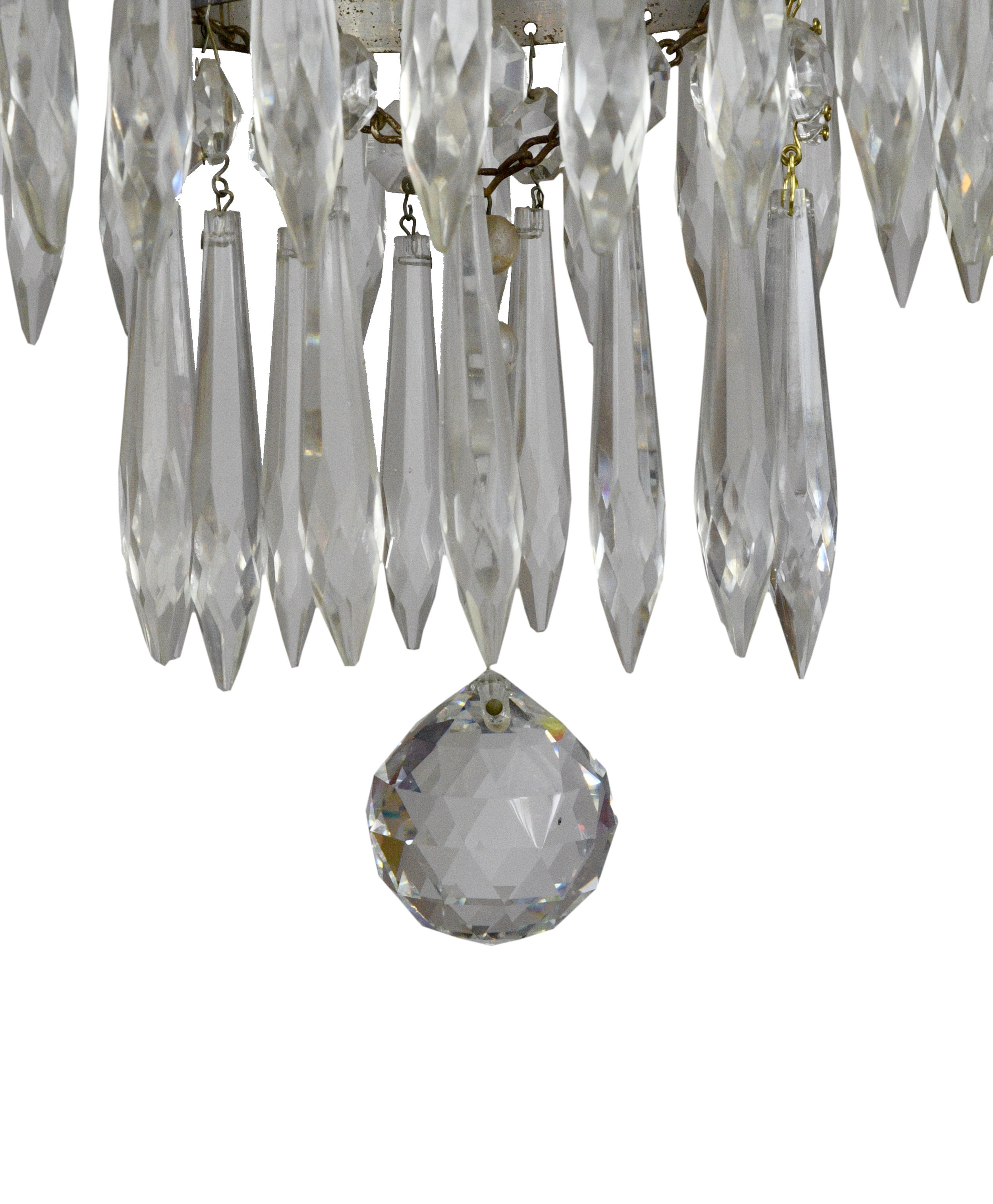 Silver Plated Wedding Cake Chandelier For At 1stdibs