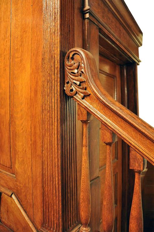 Victorian Quartersawn Oak Staircase, circa 1895 at 1stDibs | victorian ...