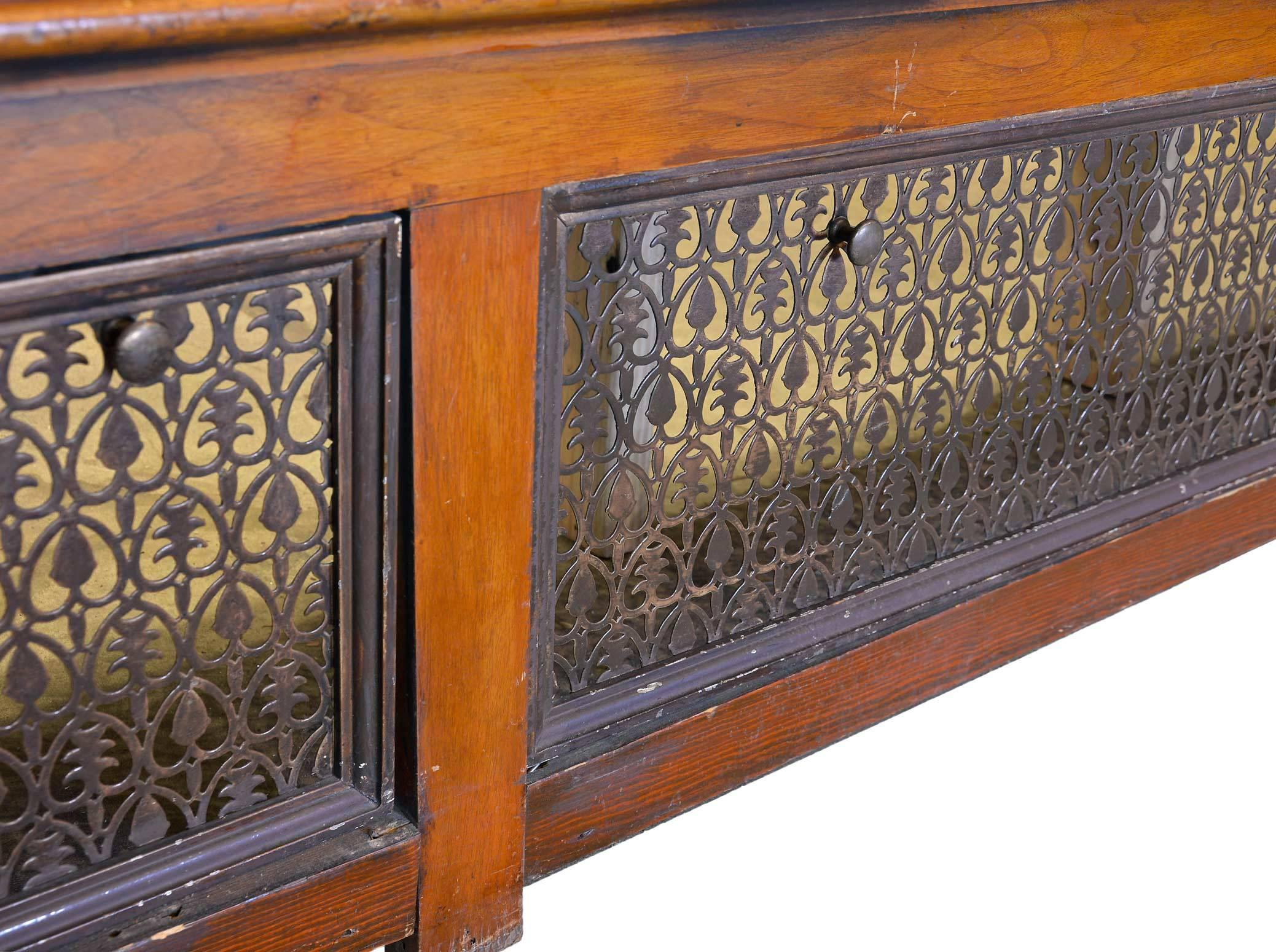 Early 20th Century Walnut Paneled Library Attributed to George W. Maher