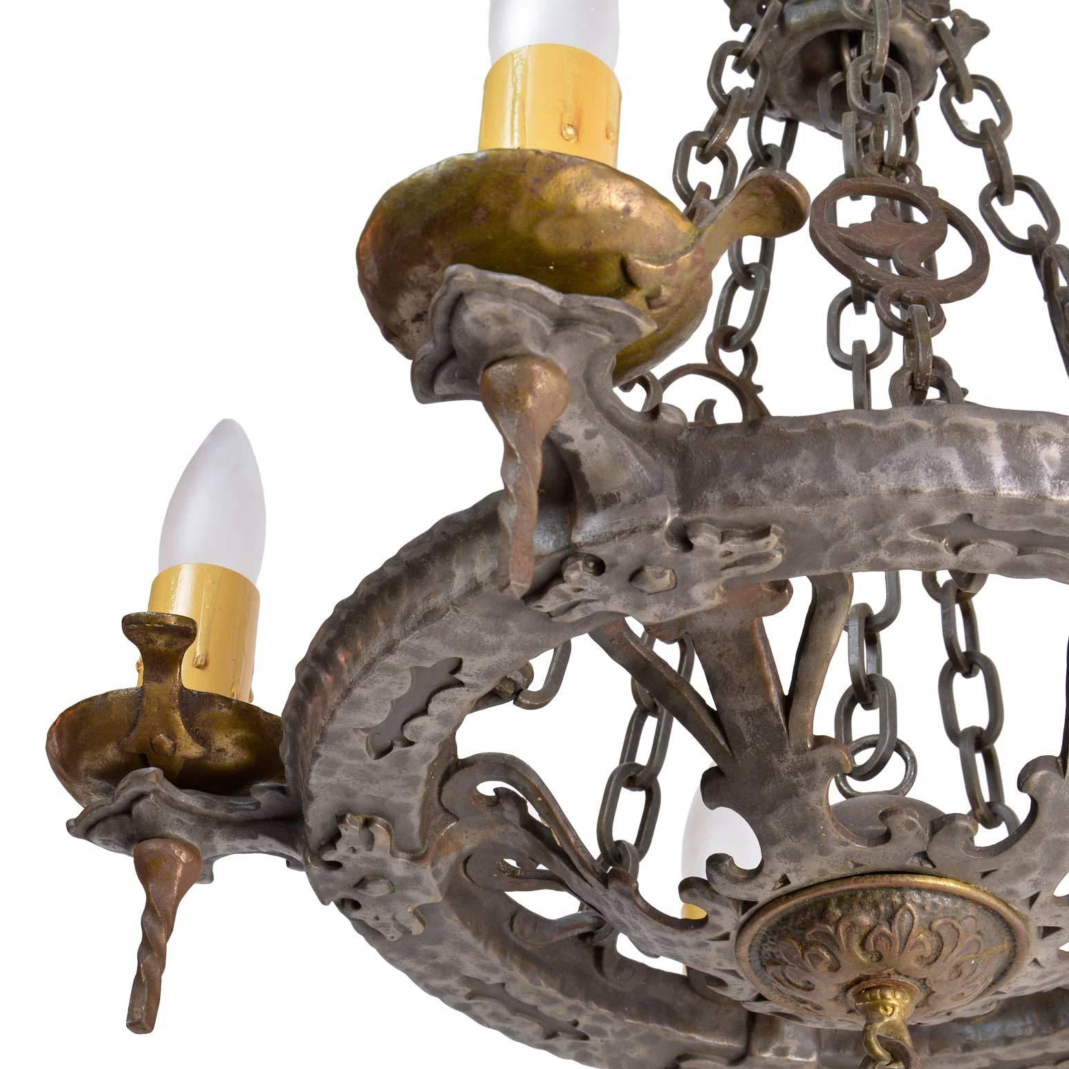 tudor chandelier