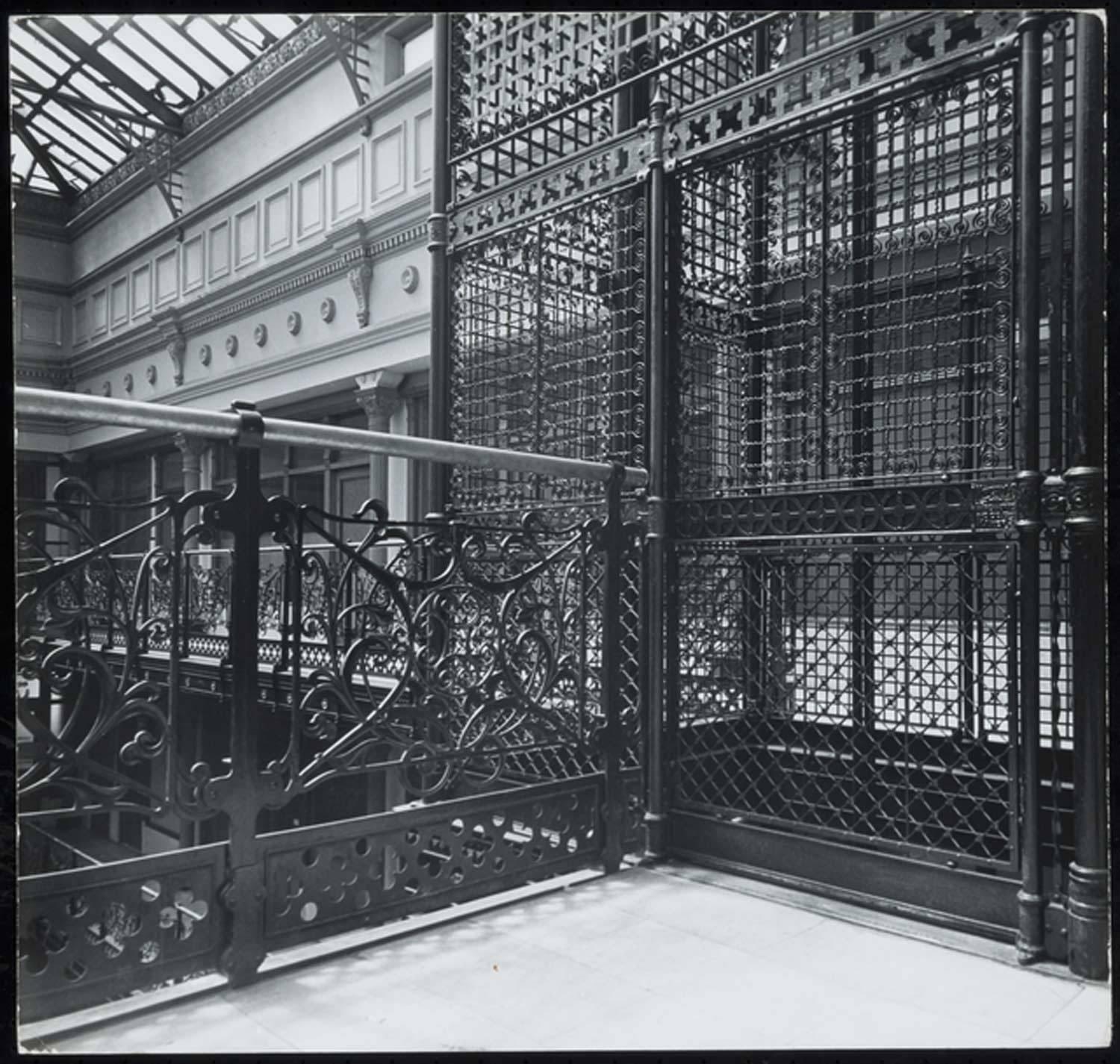 Cast Iron Panel from the Metropolitan Building, circa 1890 3