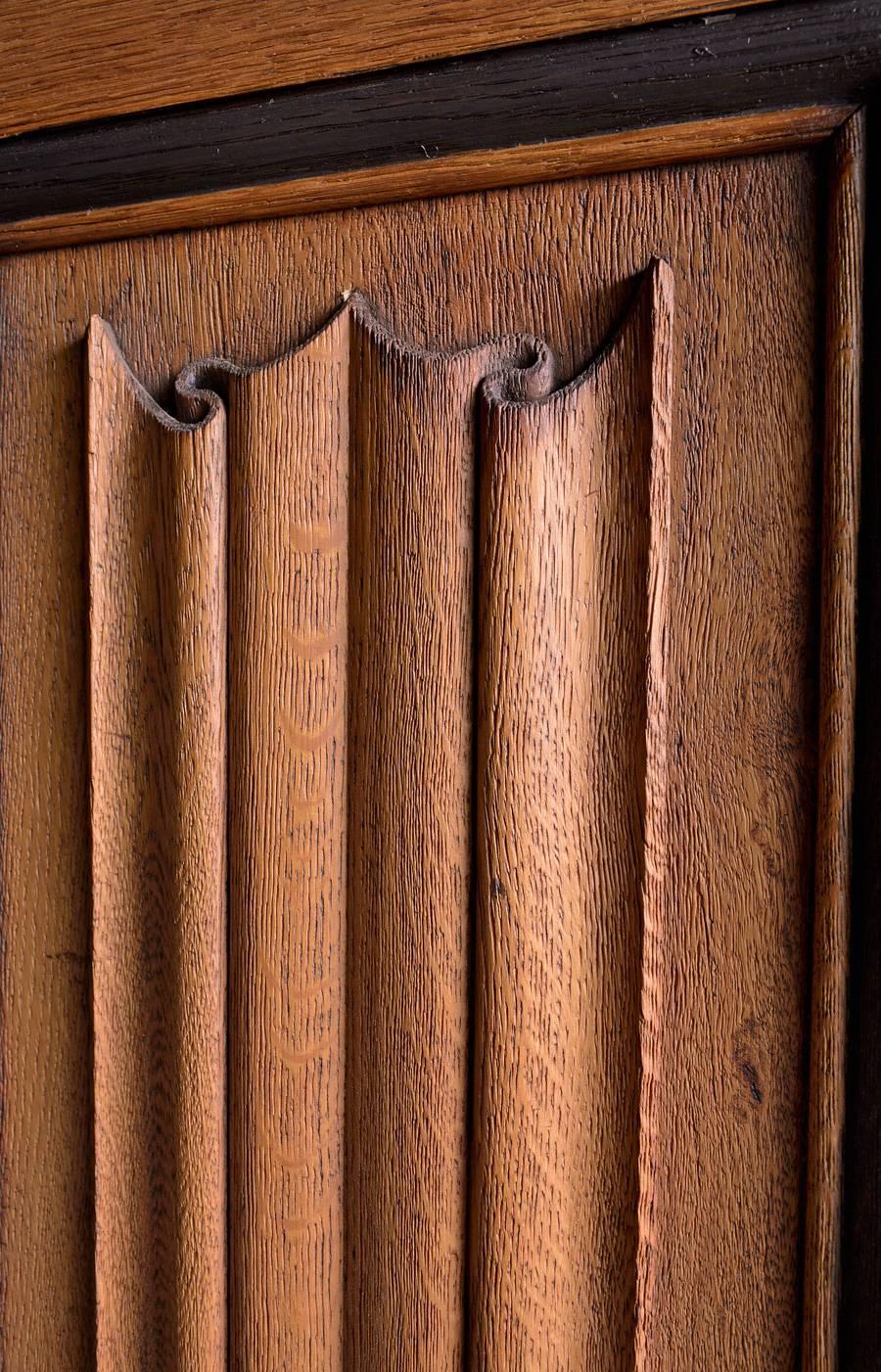 walnut wainscoting