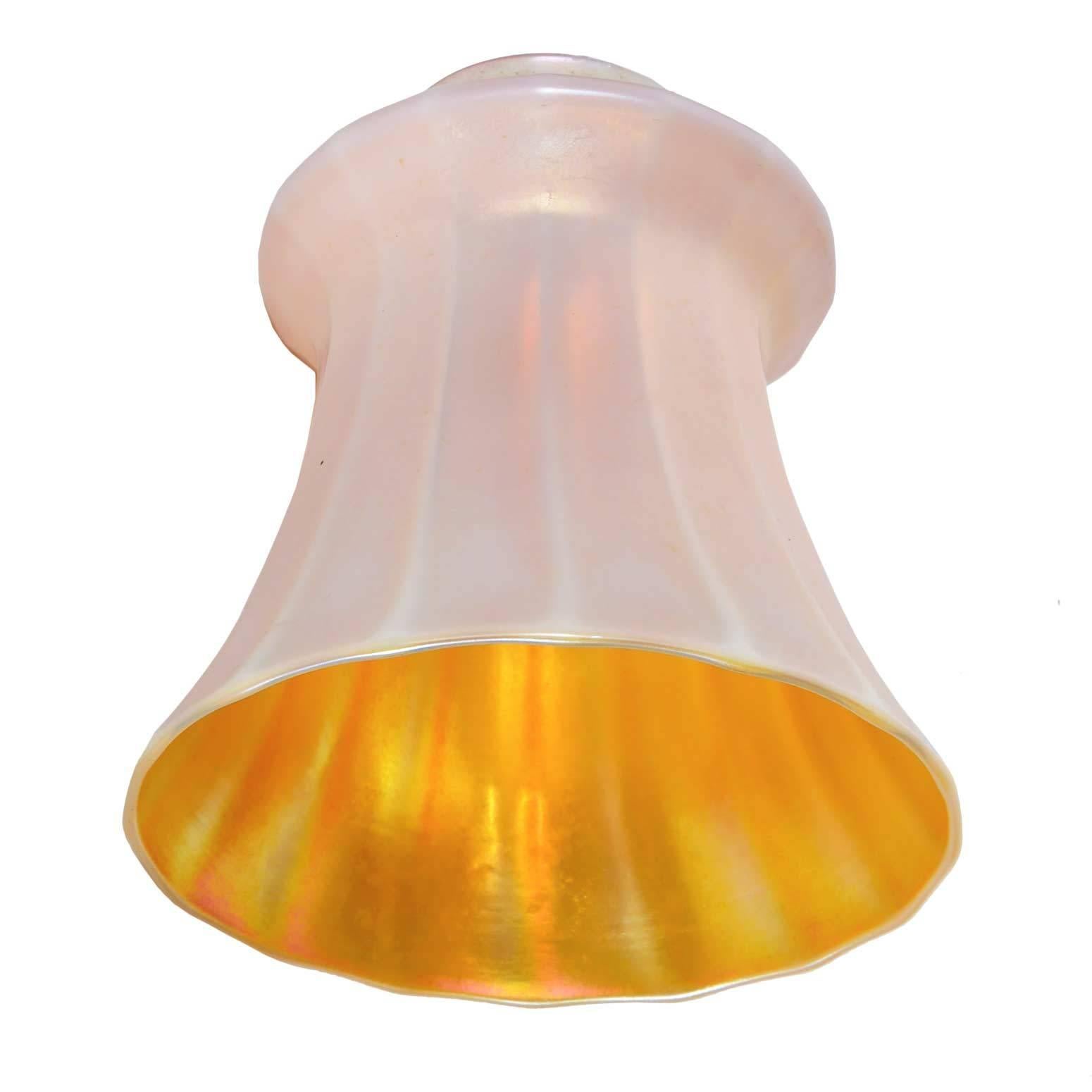 The Quezal Art and Decorating Company started in 1902 by Martin Bach and a few others who had already made major contributions at Tiffany Glass & Decorating Company. Bach helped lead the science behind the art to endless supply of designs and colors