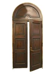 Colonial Revival Arched Exterior Door Unit