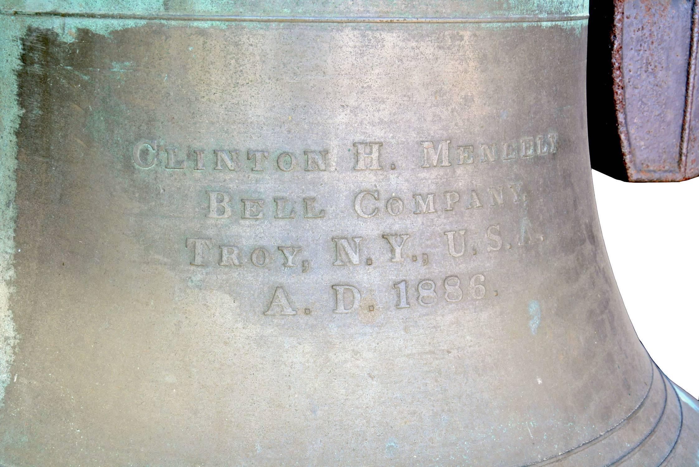 cast iron bell stand
