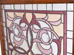 Late 19th Century Fanciful Victorian Window with Beveled Jewels