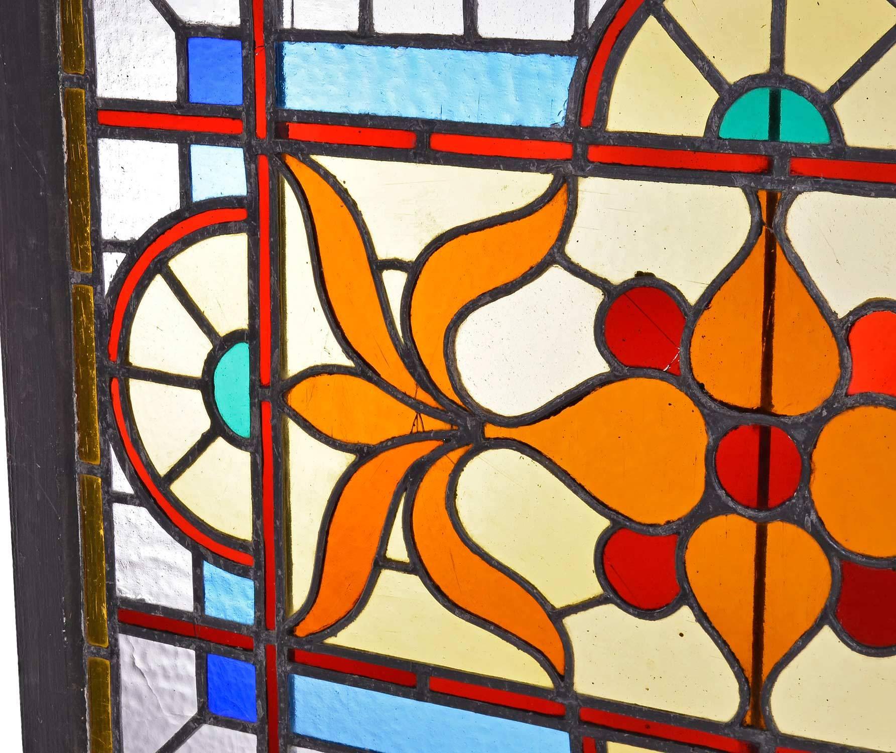 victorian window glass