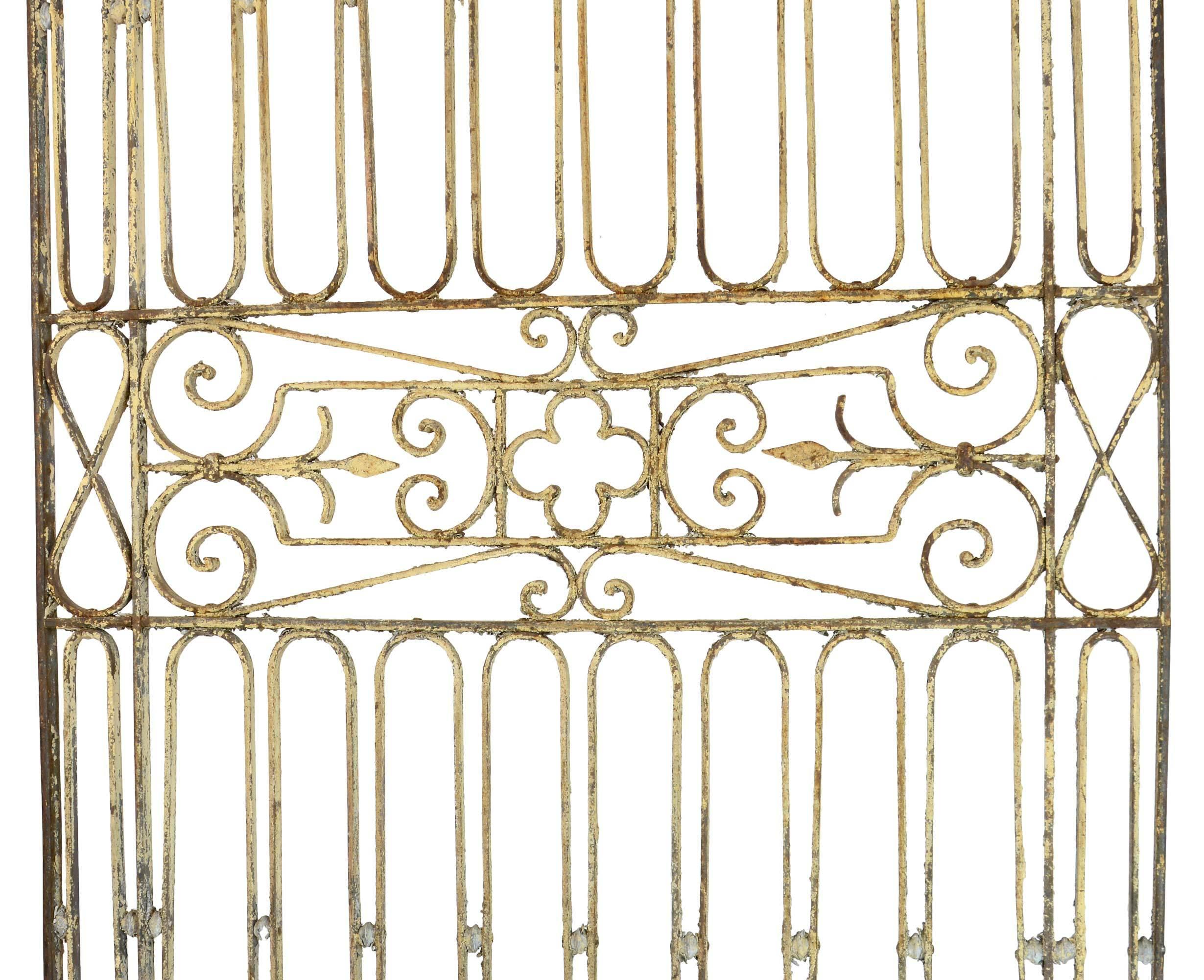 Gothic Revival Large Early 20th Century Decorative Iron Panel, circa 1905