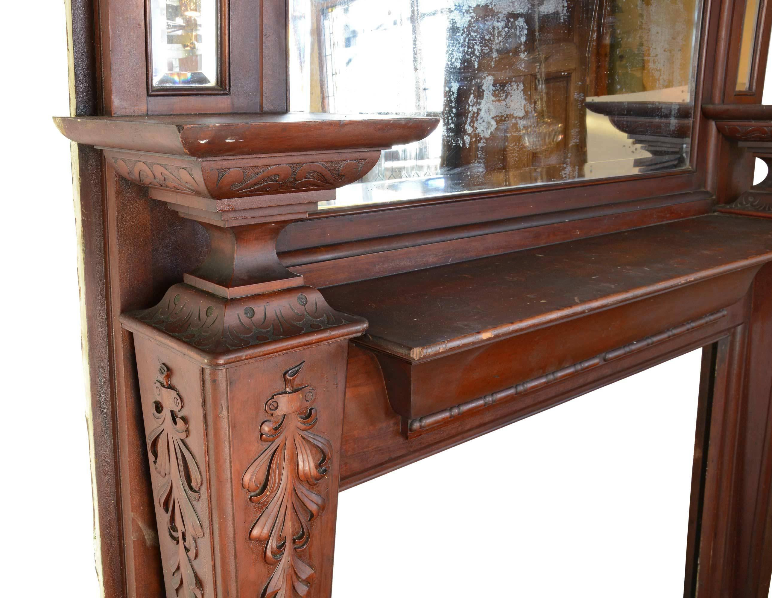 eastlake fireplace mantel
