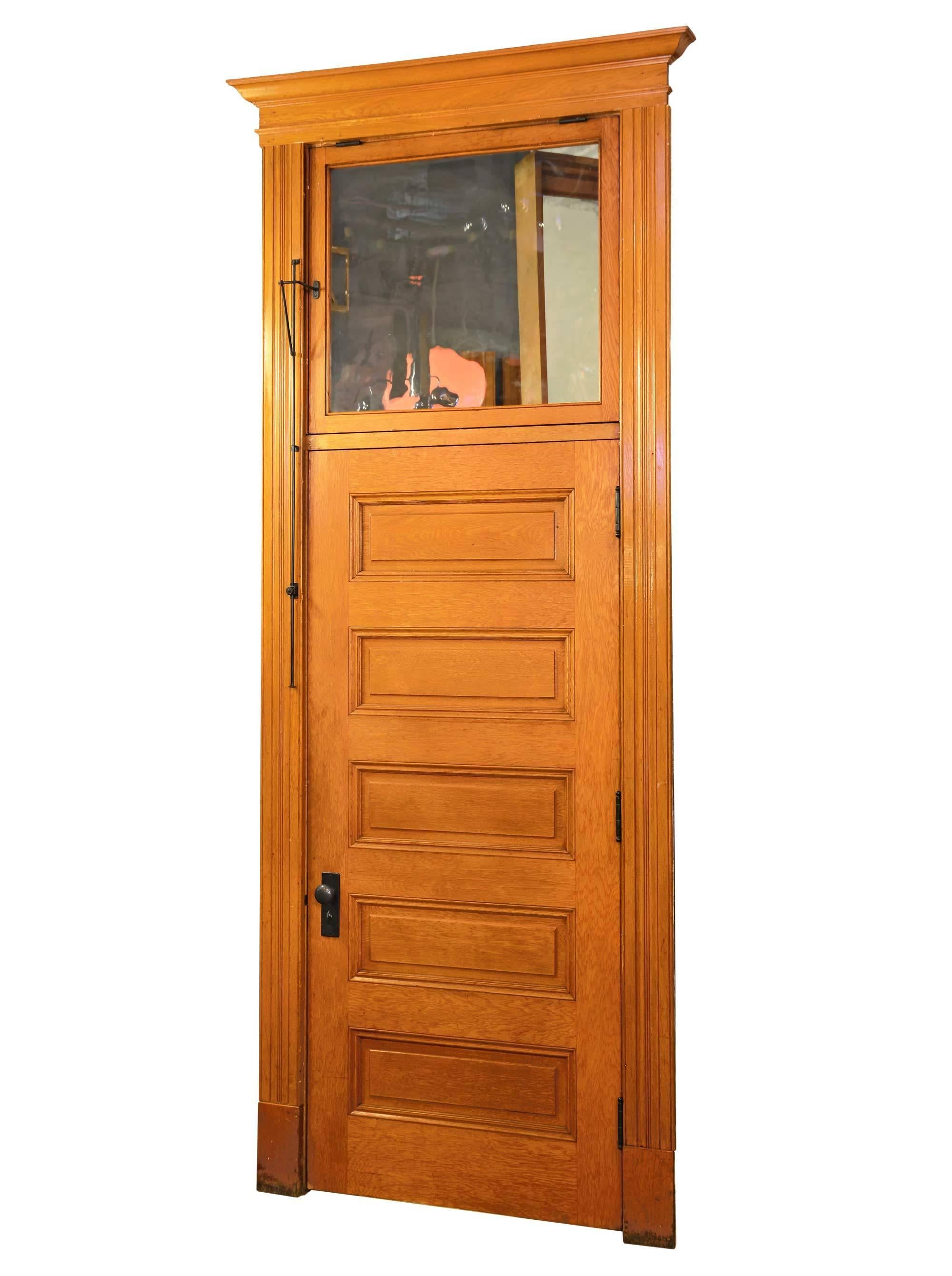 transom in door