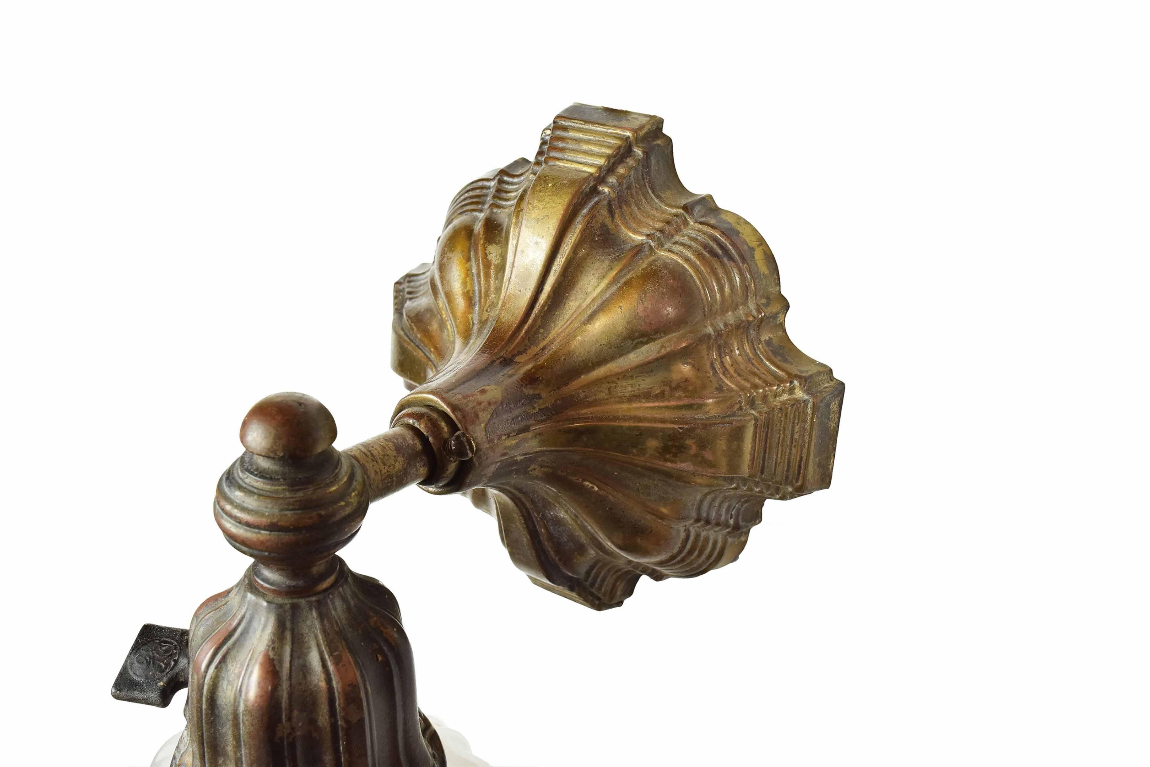 American Brass Sheffield Sconce with Shade