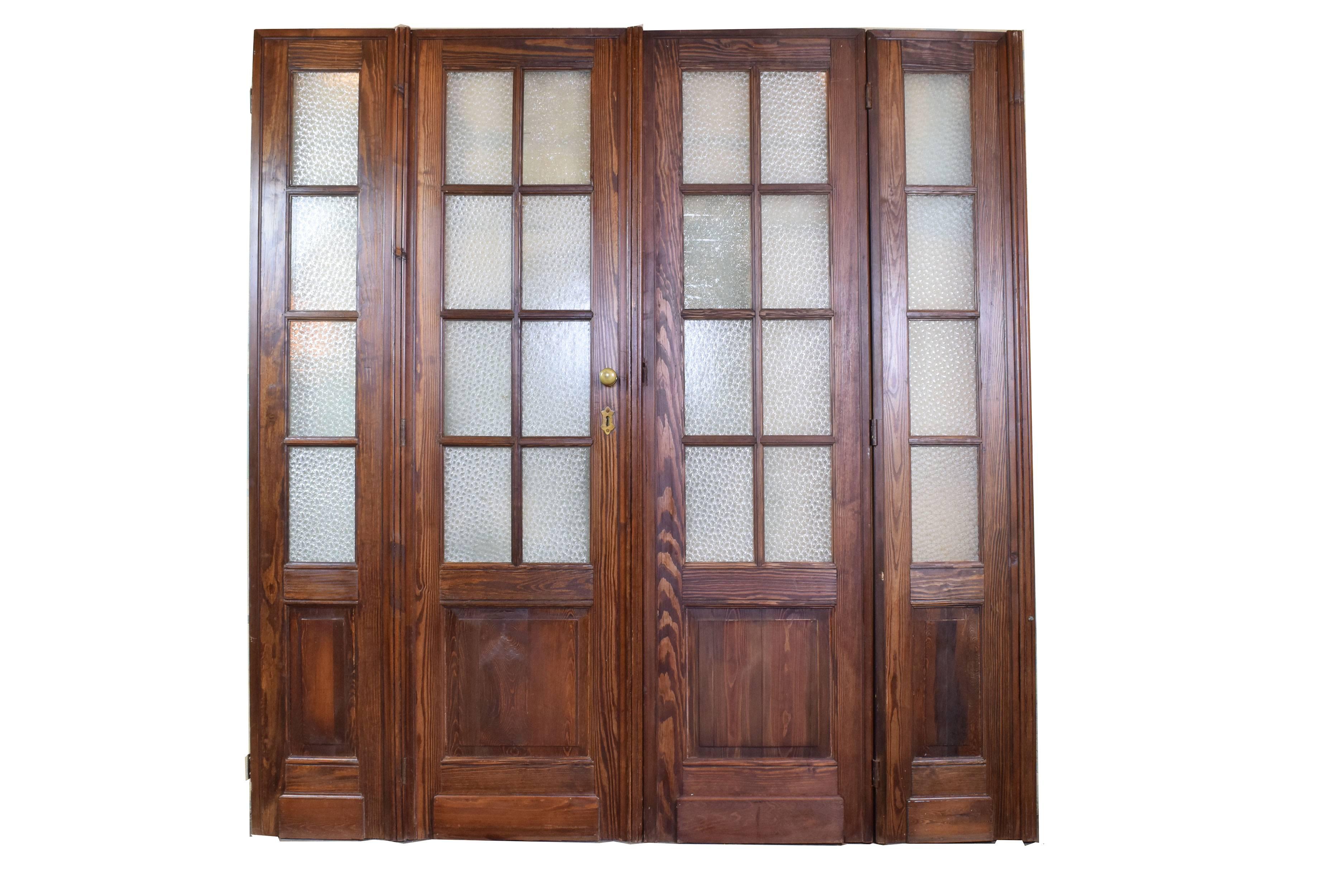 antique bifold doors