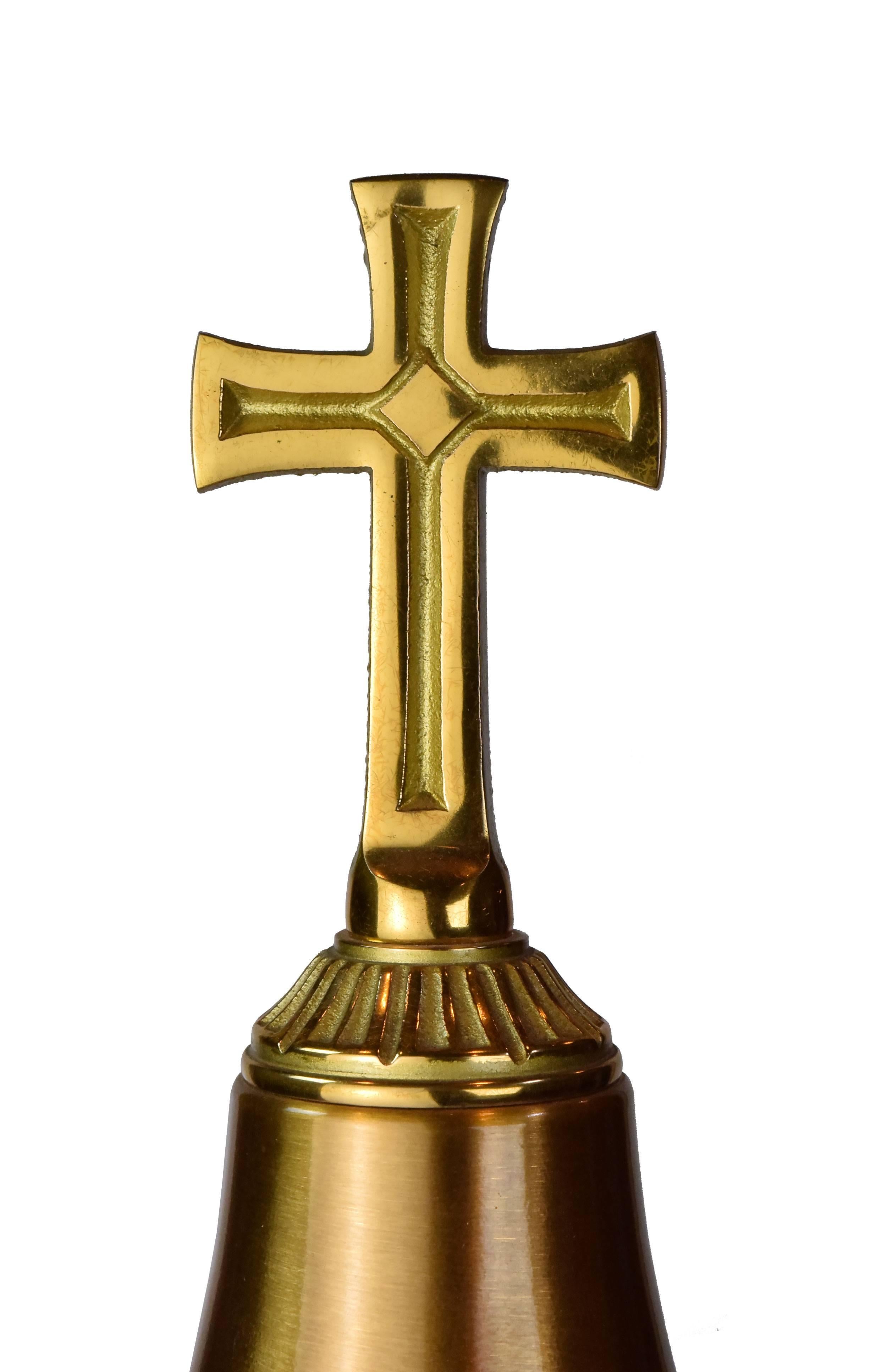 Large Brass and Bronze Tabernacle, circa 1960 In Excellent Condition In Minneapolis, MN