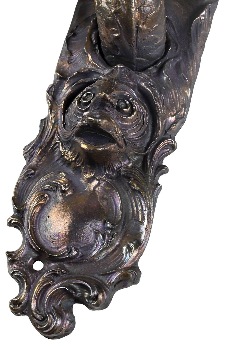 Cast Bronze Door Hardware Reproduced from the Gates Mansion