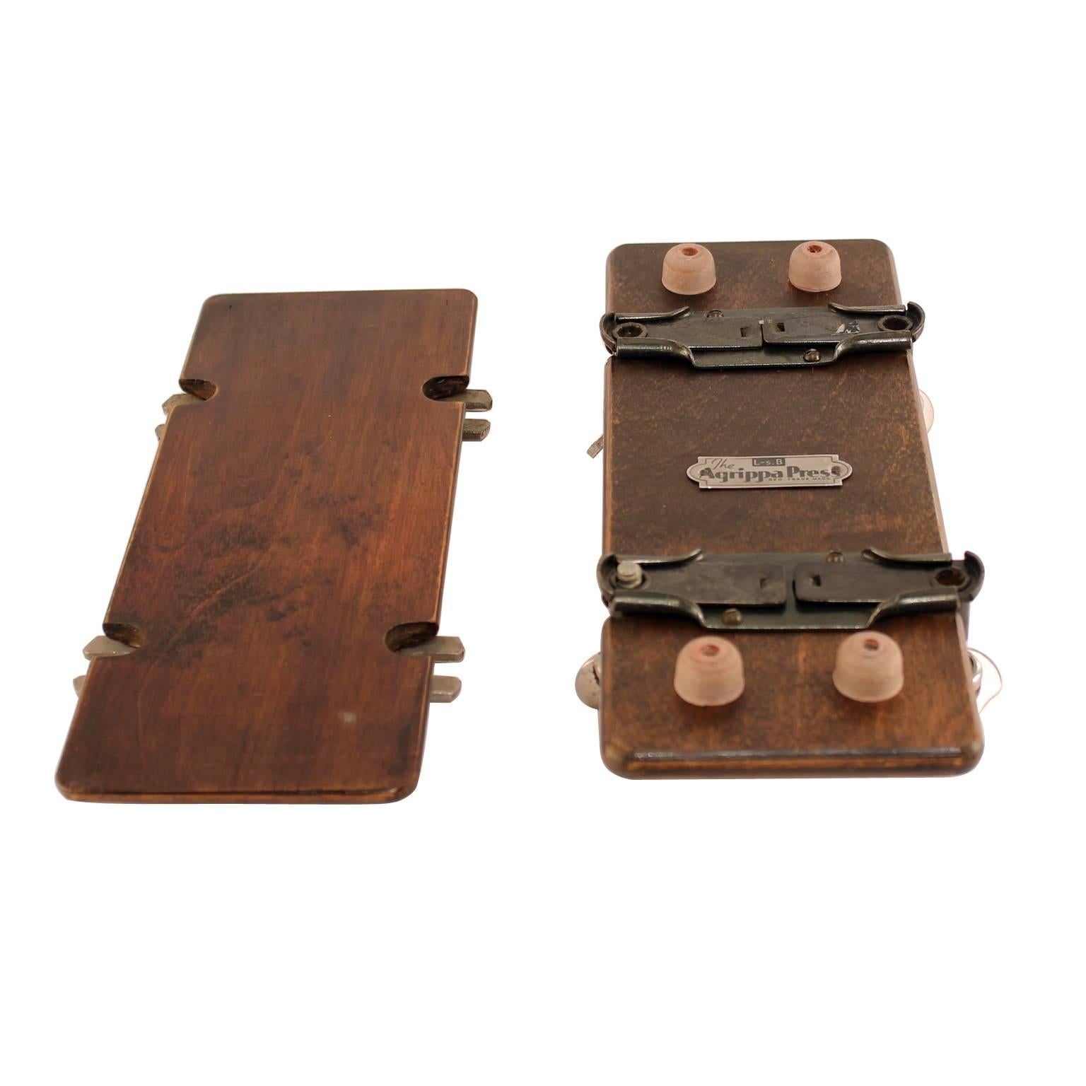 Modern Antique Tie Press