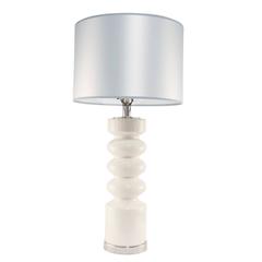 Vintage Monumental Lamp with Chrome Base