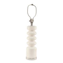 Monumental Lamp with Chrome Base