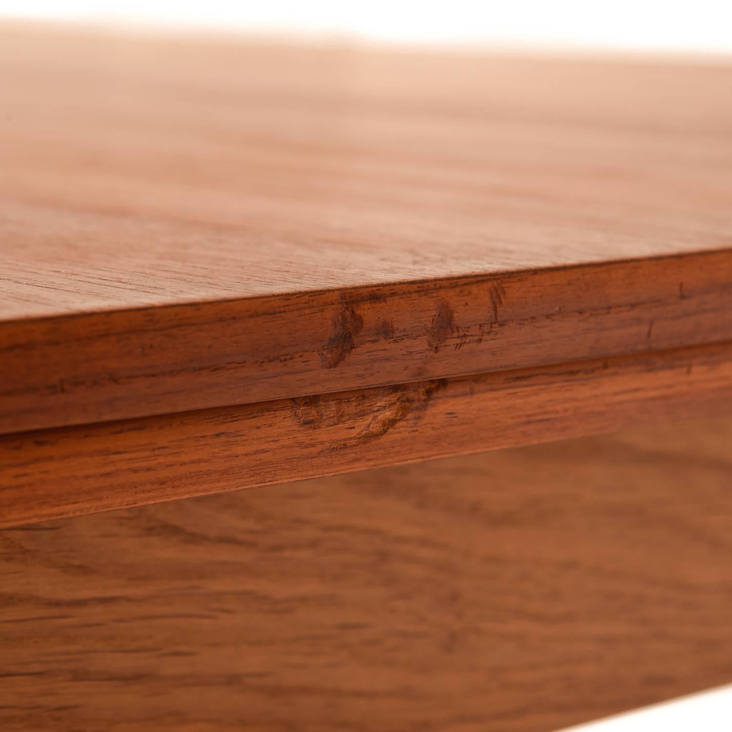 Danish Modern Draw-Leaf Extension Table 1