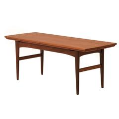 Danish Modern Elevator Coffee Table