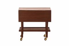 Danish Modern Provincial Serving Cart